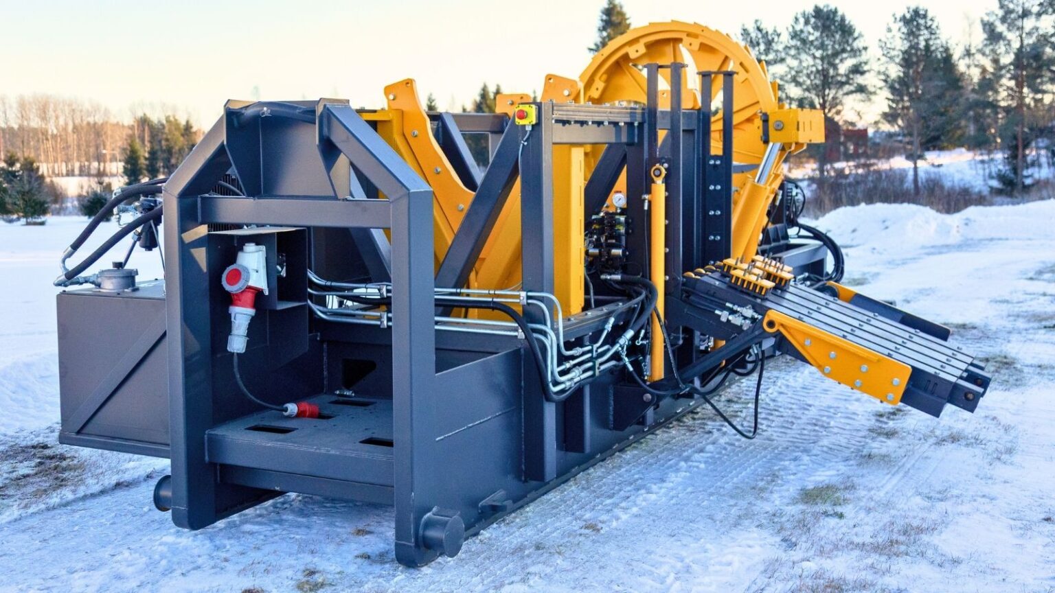 Bench Breakout Machine DTH Hammer Breakout Bench AP-900 - TRI-MACH